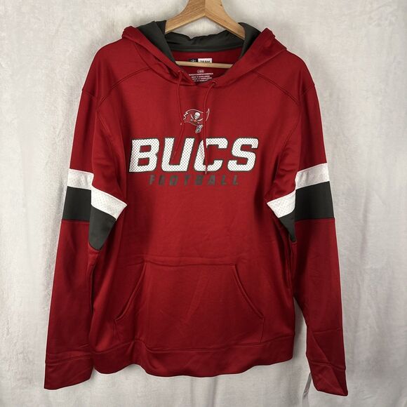 Tampa Bay Buccaneers NFL Team Apparel Thermabase Hoodie Mens Size Large NWT - Picture 1 of 6